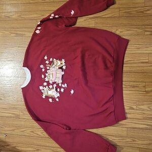 Vintage Morning Sun Cat Pullover Crew neck
